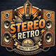 Stereo Retro Radio Logo
