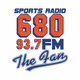 The Fan 680 / 93.7 FM - WCNN Logo