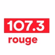 107.3 Rouge - CFEB-FM Logo