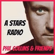 A STARS RADIO Phil Collins & Friends Logo