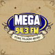 Mega 94.3FM - KHER Logo