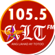 105.5 ALT FM - DXBG Logo