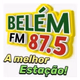 Rádio Belém 87.5 FM Logo