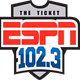 ESPN 102.3 The Ticket - WMTD-FM Logo