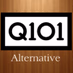Q101 - Classic Alternative 90's Logo