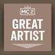 Radio Monte Carlo 2 - Great Artist Logo