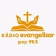 Rádio Evangelizar Pop Católica Logo