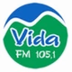Rádio Vida 105.5 FM Logo