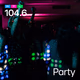 104.6 RTL - Party Logo
