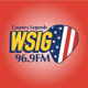 96.9 WSIG Country Legends - WSIG Logo