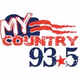 My Country 93.5 - KKDT Logo