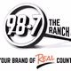 98.7 The Ranch - KUBQ Logo