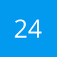24/7 Comedy Radio - WEND-HD2 Logo